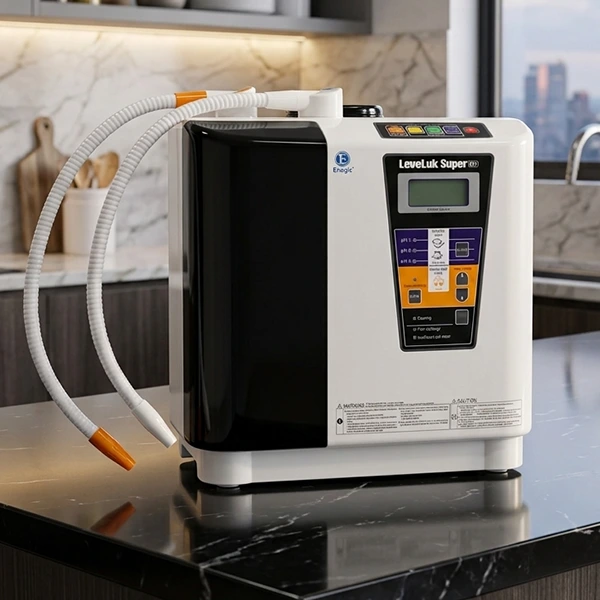 Kangen Leveluk Super 501 twin-hose water ionizer machine for high-volume use